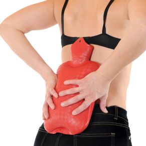 ağrı için alt sırtın ısıtılması