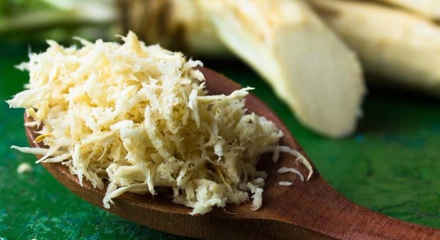 artroz tedavisi için yaban turpu kökü